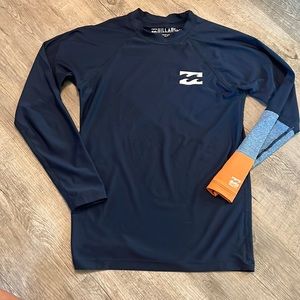 Billabong Boys 12/14 rash guard 50 UV protection